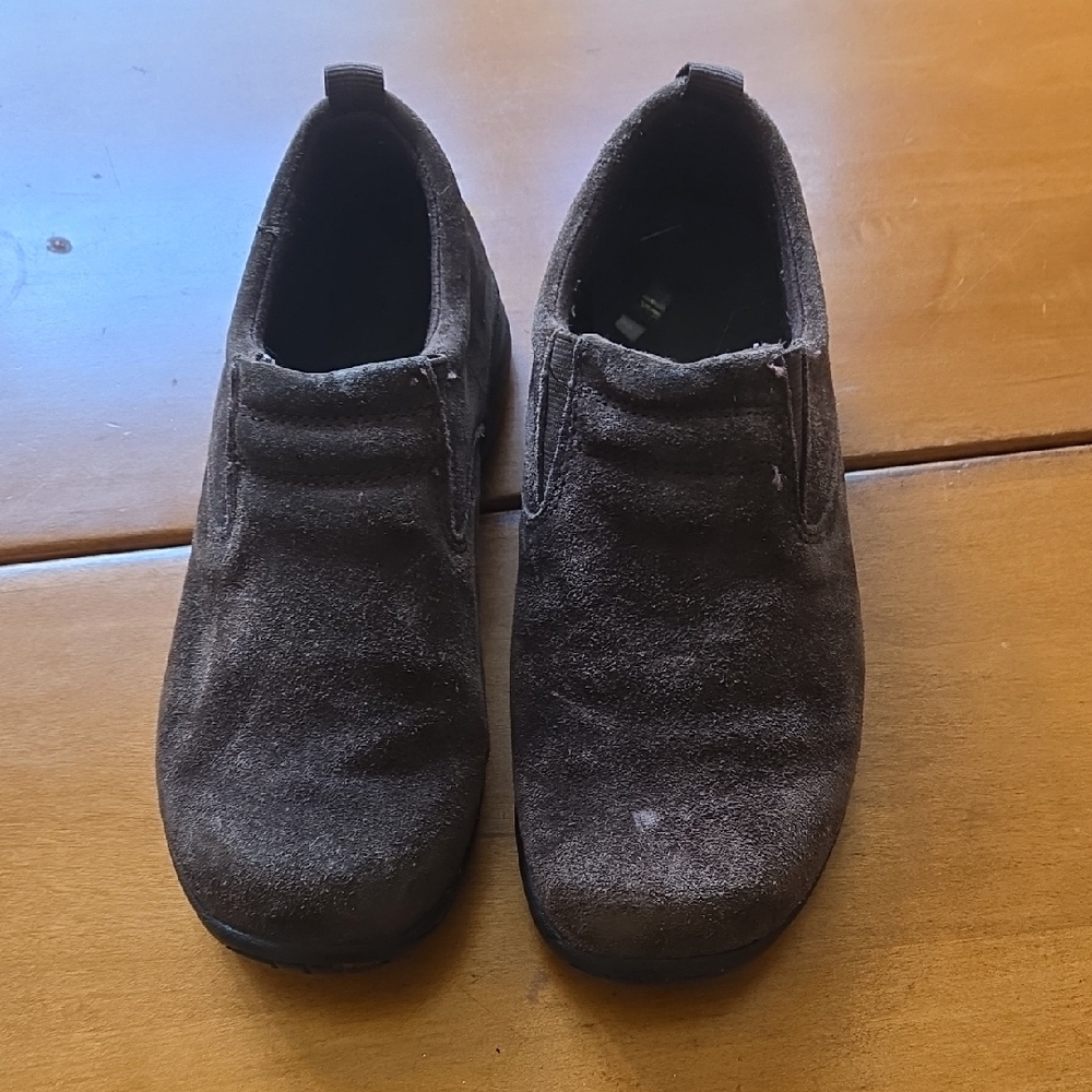 Route 66 Women's Slip-On Suede Sneakers - Brown